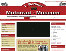 Tablet Screenshot of erstesberliner-ddr-motorradmuseum.de